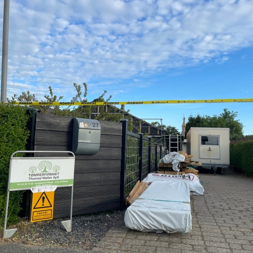 Udskiftning af asbesttag